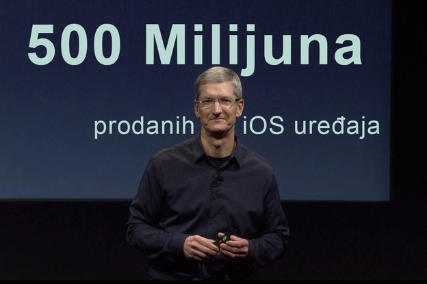 Apple prodao 500 milijuna iOS uređaja