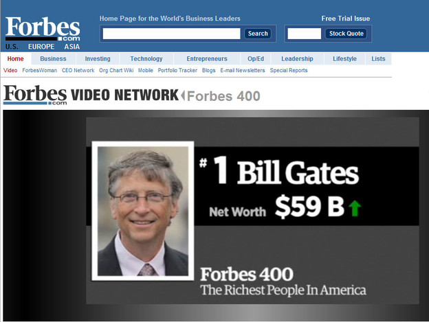 Gates i dalje najbogatiji čovjek na planeti