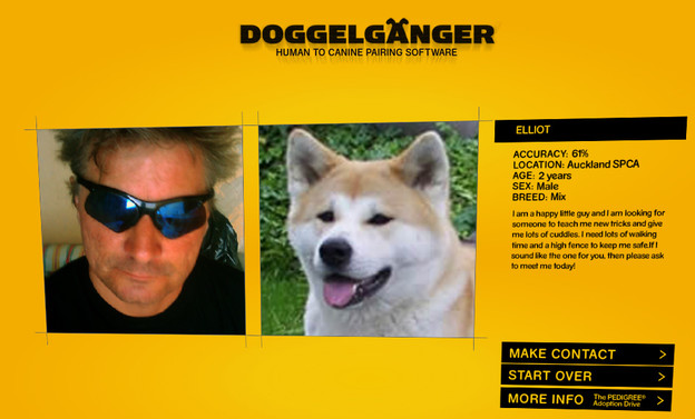 Softver pronalazi psa koji sliči na vas