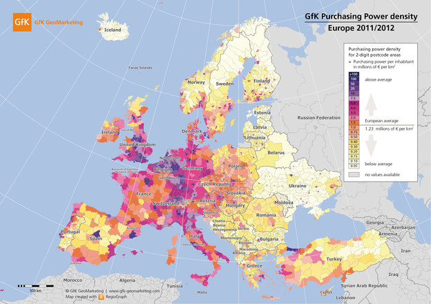 Rast kupovne moći u Europi, ali ne i u Hrvatskoj