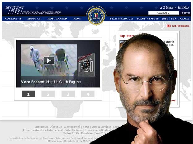 FBI objavio dosje Stevea Jobsa