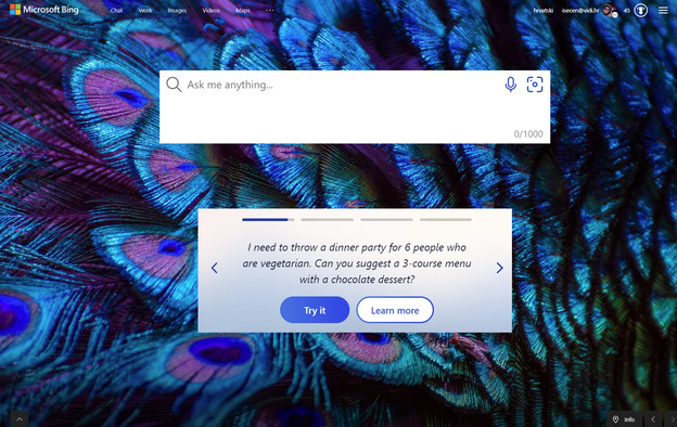 U Bing AI chatbot stižu oglasi
