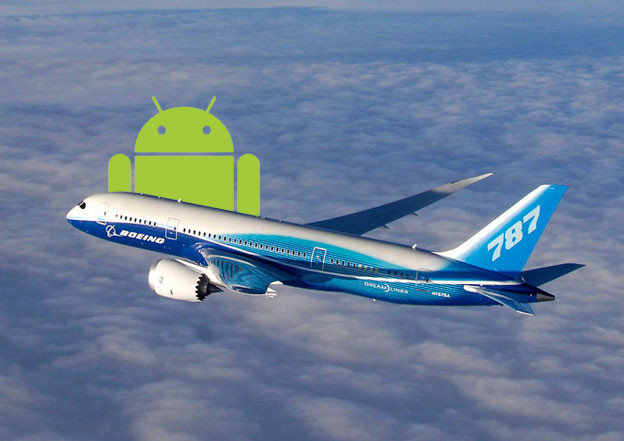 Boeing oprema 787-ice Android OS uređajima