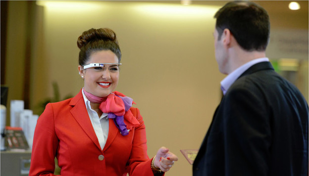 Google Glass za visoku klasu u zrakoplovima