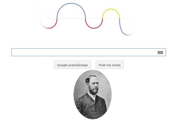 Google obilježava godišnjicu rođenja Heinricha Hertza