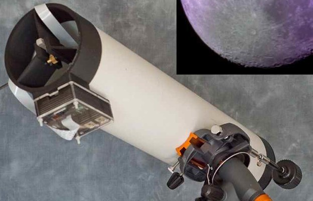 Prve slike Mjeseca snimljene 3D printanim teleskopom