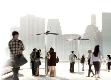 Ulični punjači na sunčevu energiju u New Yorku