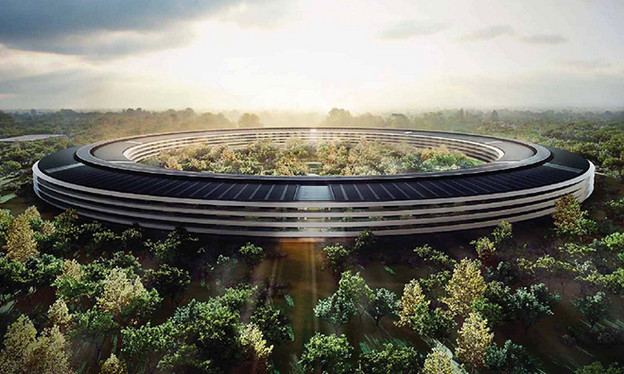 VIDEO: Gradilište Appleovog letećeg tanjura iz zraka
