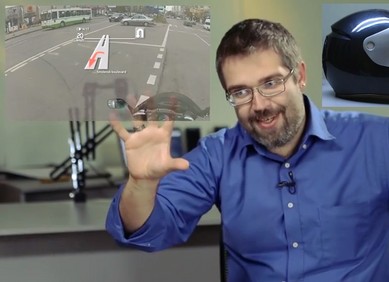 VIDEO: HUD u motociklističkom šljemu