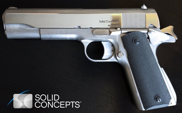 VIDEO: Prvi metalni 3D printani pištolj