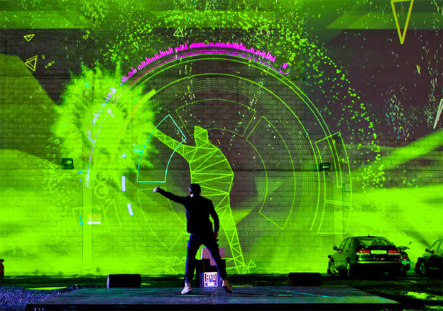 VIDEO: Vizualni Kinect glazbeni instrument