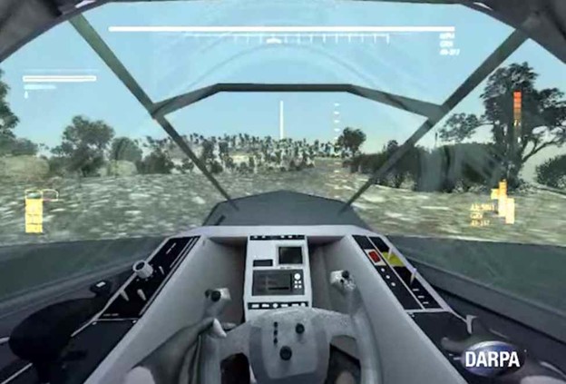VIDEO: Zavirite u kokpit futurističkog  oklopnjaka