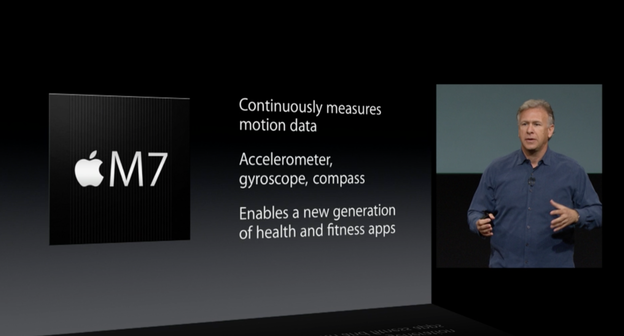 A7 SoC u iPhoneu 5S proizvodi Samsung, a M7 NXP