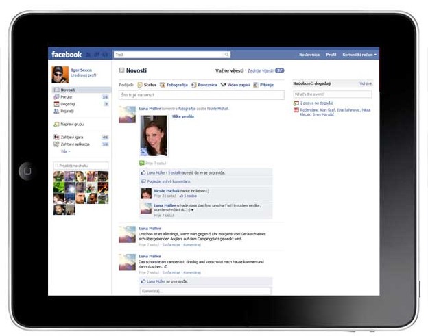 Facebook sprema aplikaciju za iPad