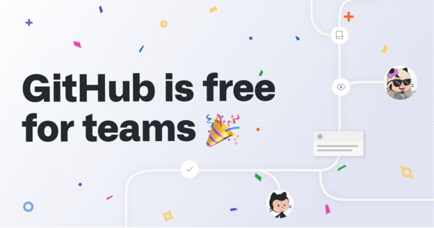 GitHub je sada besplatan za timove