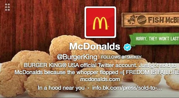 Hakirali Burger King i preimenovali ga u McDonald's