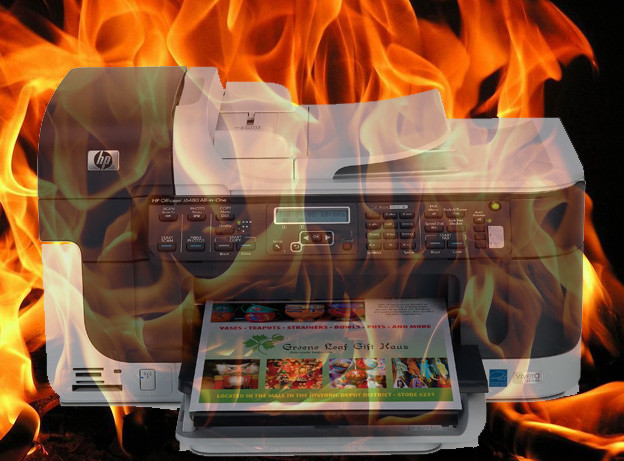 HP: Printeri se gase prije nego ih hakeri zapale