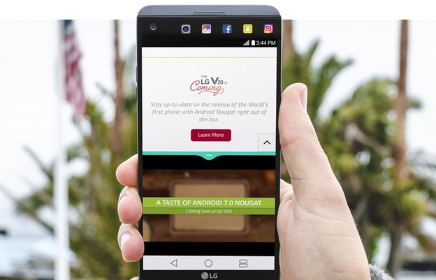 LG službeno predstavio V20 s Android Nougatom
