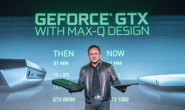 Nvidia Max Q za gaming na tankim laptopima uz GTX 1080
