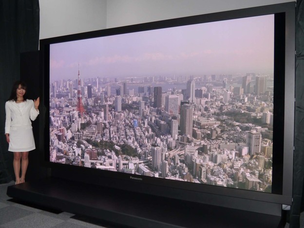 Panasonic: Najveći plazma TV s 8K rezolucijom
