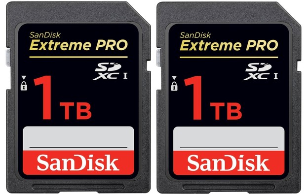 Predstavljena SD kartica od 1 TB