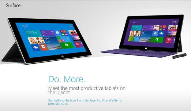 Predstavljeni Surface 2 i Surface Pro 2 tableti
