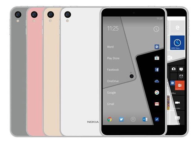 Procurjela slika Nokia C1 telefona