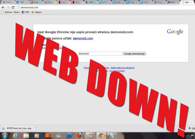 Ugašen poznati BitTorent web Demonoid.com Ugašen poznati BitTorent web Demonoid.com