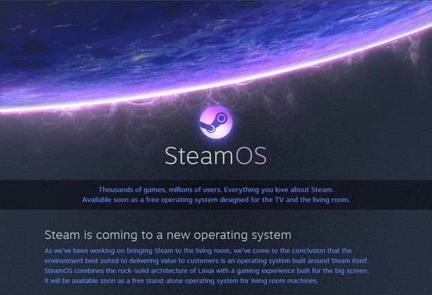 Umjesto SteamBoxa Steam OS