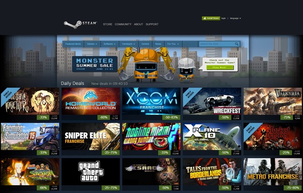 Velika ljetna rasprodaja Linux igara na Steamu