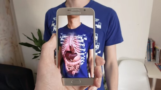 VIDEO: AR majica donosi prikaz unutarnjih organa