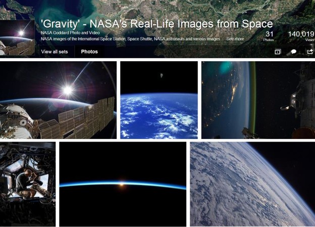 Galerija: NASA objavila slike na temu filma Gravitacija