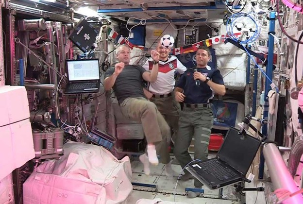 VIDEO: Astronauti igraju nogomet na ISS-u