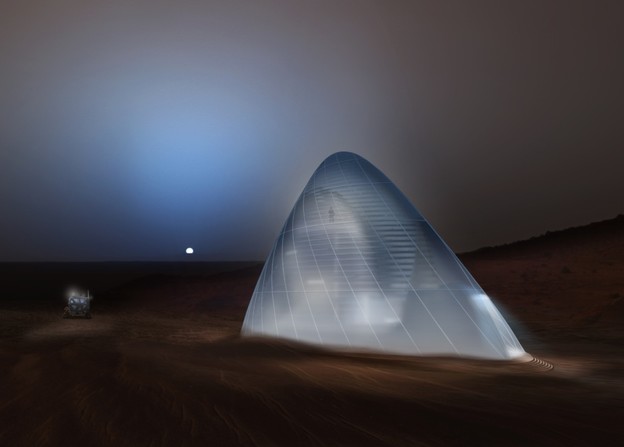 VIDEO: NASA nagradila Marsovu ledenu kuću