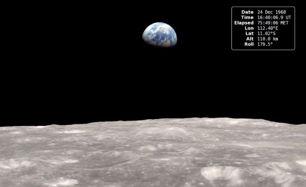 VIDEO: Rekonstrukcija nastanka najpoznatije slike Zemlje