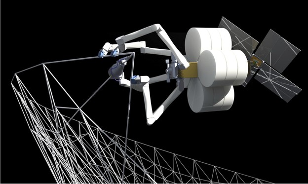 VIDEO: Roboti pauci će u svemiru izrađivati letjelice