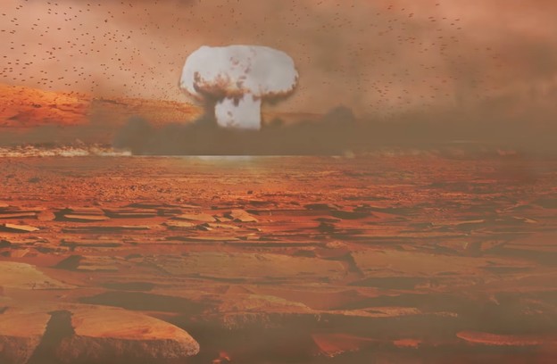 VIDEO: Udarimo po Marsu nuklearkama i kometima