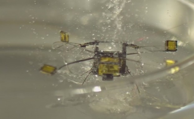 VIDEO: Mikrorobot zaranja u vodu i uzlijeće iz nje
