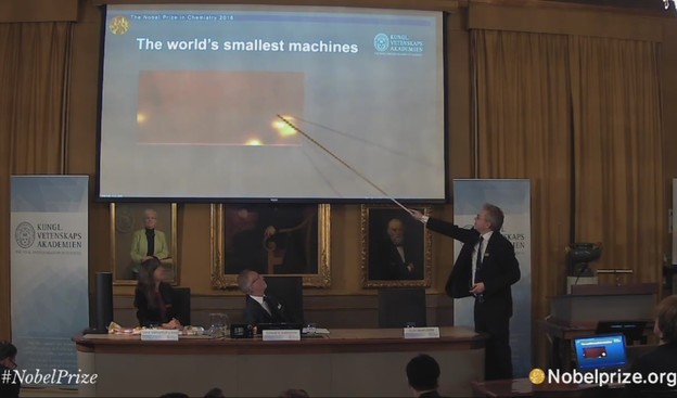 VIDEO: Nanostrojevi osvojili Nobela za kemiju