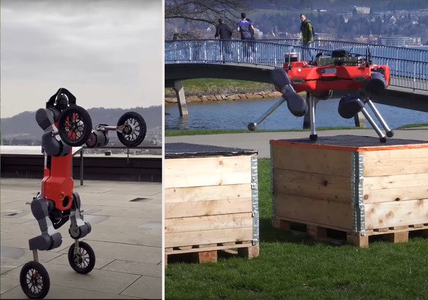 VIDEO: Robot s kotačima ili nogama izvodi parkour