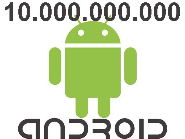 10 milijardi downloada s Android Marketa