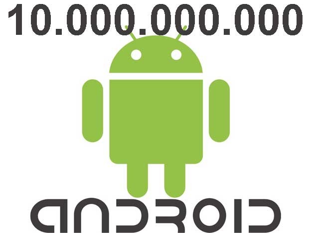 10 milijardi downloada s Android Marketa 10 milijardi downloada s Android Marketa