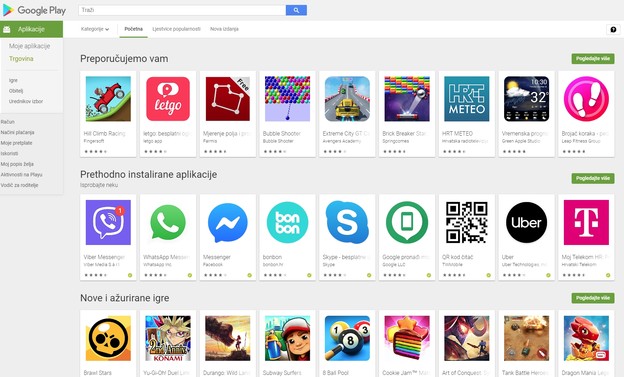 Domaći developeri mogu prodavati u Google Playu Domaći developeri mogu prodavati u Google Playu
