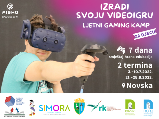 Izrada igara na ljetnom kampu za djecu Izrada igara na ljetnom kampu za djecu