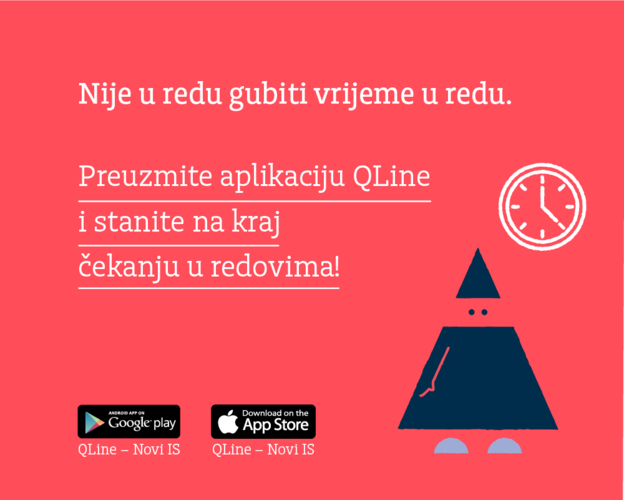 Ne čekajte u redovima s QLine aplikacijom Ne čekajte u redovima s QLine aplikacijom