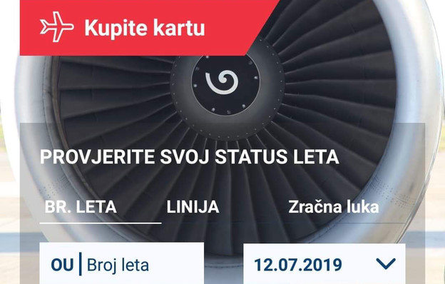 Osvježena aplikacija Croatia Airlinesa