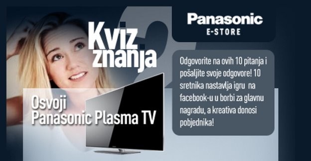 Osvojite Panasonicovu plazmu Osvojite Panasonicovu plazmu