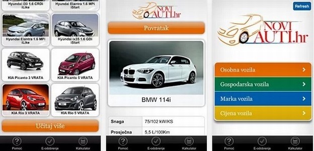 Smartphone aplikacija NOVI AUTI Smartphone aplikacija NOVI AUTI