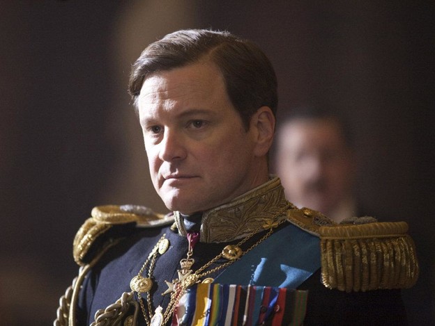 Colin Firth kao George VI. Colin Firth kao George VI.