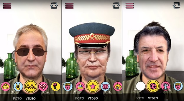 Hrvatska AR aplikacija za maskiranje poznatim facama
